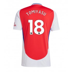 Arsenal Takehiro Tomiyasu #18 Hjemme skjorte 2024-25 Kortermet